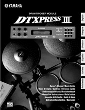Yamaha DTXPRESS III Manual De Instrucciones