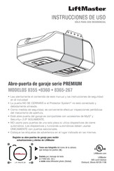 LiftMaster 8365-267 Instrucciones De Uso