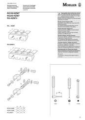 Moeller RG160-NZM7 Instrucciones De Montaje