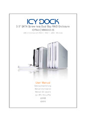 Icy Dock ICYRaid MB662U3-2S Manual Del Usuario