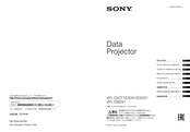 Sony VPL-DW241 Manual De Referencia