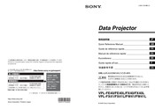 Sony VPL-FW41L Manual De Referencia Rápida