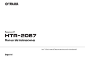 Yamaha HTR-2067 Manual De Instrucciones