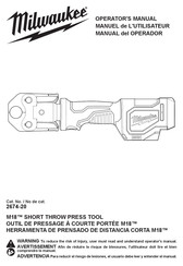 Milwaukee 2674-20 Manual Del Operador