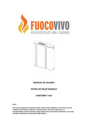 Fuocovivo SANTORINI Manual De Usuario