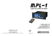 JB Systems MPL-1 Manual De Instrucciones