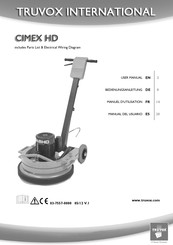 Truvox International Cimex Heavy Duty 48 Manual Del Usuario