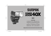 Sunpak Power Zoom 40X Manual De Usuario