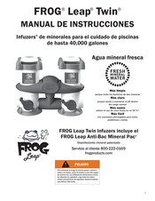 Frog Leap Anti-Bac Mineral Pac Manual De Instrucciones