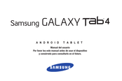 Samsung Galaxy Tab4 Manual Del Usuario