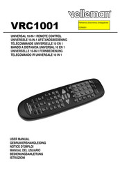 Velleman VRC1001 Manual Del Usuario