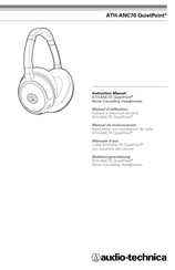 Audio-Technica ATH-ANC70 QuietPoint Manual De Instrucciones