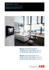 ABB Busch-ComfortTouch Serie Manual De Instrucciones