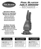 Pool Blaster AQUA BROOM RECHARGE Manual Del Operador