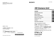 Sony IPELA PCSA-CXA55 Manual De Instrucciones