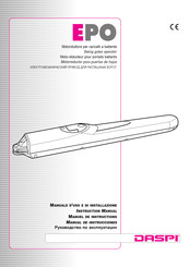 Daspi EPO 1400 REV Manual De Instrucciones