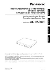 Panasonic AG-BS300E Instrucciones De Funcionamiento