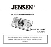 Jensen SMPV-4GBUA Manual Del Usuario