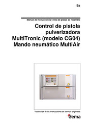 Gema MultiTronic CG04 Manual De Instrucciones