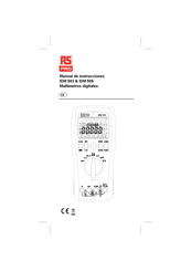 Rs Pro IDM 503 Manual De Instrucciones