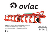 Ovlac MINI-R Manual De Instrucciones Y Repuestos