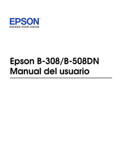 Epson B-308 Manual Del Usuario