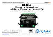 Digikeijs DR4018 Manual De Instrucciones