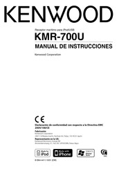 Kenwood KMR-700U Manual De Instrucciones