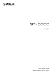 Yamaha GT-5000 Manual De Instrucciones