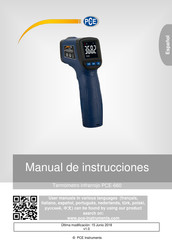 PCE Instruments PCE-660 Manual De Instrucciones