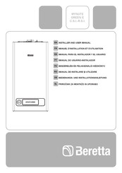 Beretta MYNUTE GREEN C.S.I. E Manual Para El Instalador Y El Usuario
