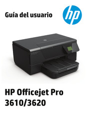 HP Officejet Pro 3610 Guia Del Usuario