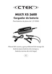 Ctek MULTI XS 3600 Manual Del Usuario