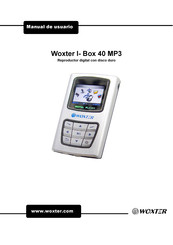 WOXTER I-Box 40 MP3 Manual De Usuario