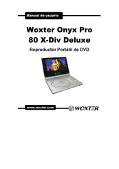 WOXTER Onyx Pro 80 X-Div Deluxe Manual De Usuario