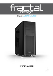 Fractal design ARC XL Manual De Instrucciones