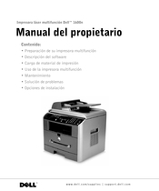 Dell 1600n Manual Del Propietário