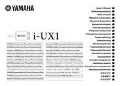 Yamaha i-UX1 Manual De Instrucciones