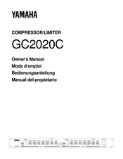 Yamaha GC2020C Manual Del Propietário