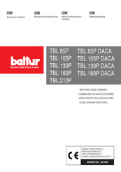 baltur TBL 160P Manual De Instrucciones De Uso
