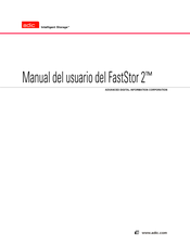 ADIC FastStor 2 Manual Del Usuario