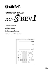 Yamaha RC-SREV1 Manual De Instrucciones