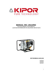 Kipor KGP30T Manual Del Usuario