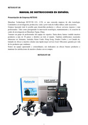 Retevis RT-5R Manual De Instrucciones