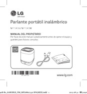 LG NP1540W Manual Del Propietário