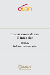 Widex Elan IN-9e Instrucciones De Uso