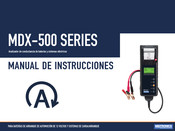 Midtronics MDX-500 SERIE Manual De Instrucciones