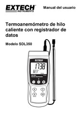 Extech Instruments SDL350 Manual Del Usuario