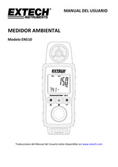 Extech Instruments EN510 Manual Del Usuario