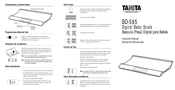 Tanita BD-585 Manual De Instrucciones